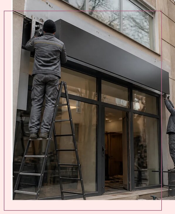 Изготовление и монтаж уличных вывесок на заказ в Баксане