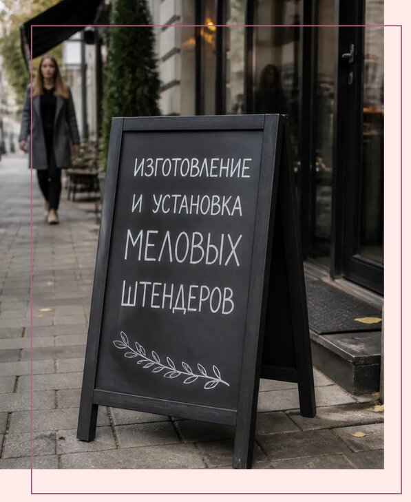 Меловые штендеры в Баксане по цене от 6566 р. | Аванза-Бкс